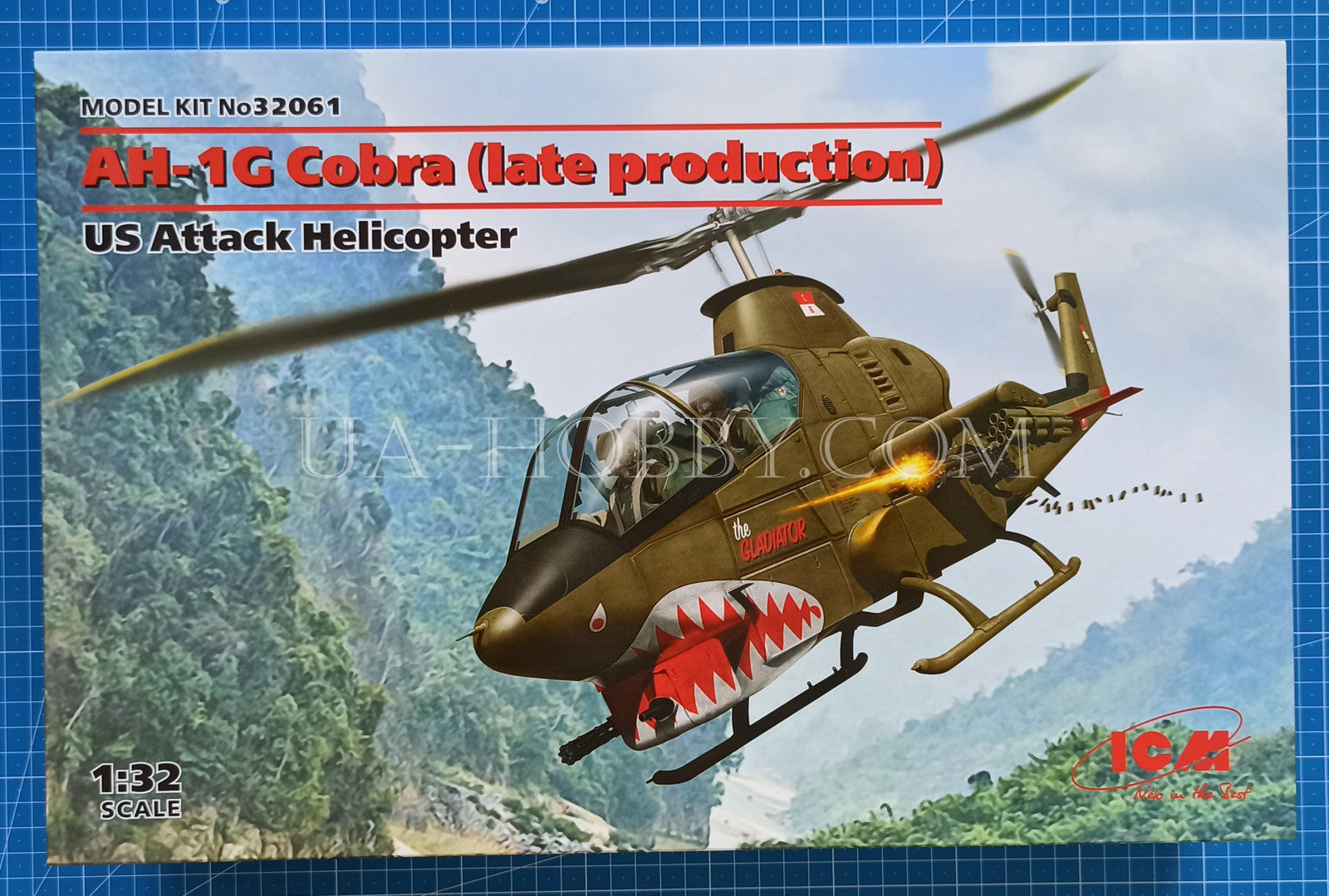 1/32 AH-1G Cobra (late production). ICM 32061