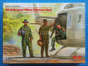 1/32 US Helicopter Pilots Vietnam War (Vietnam War). ICM 32114