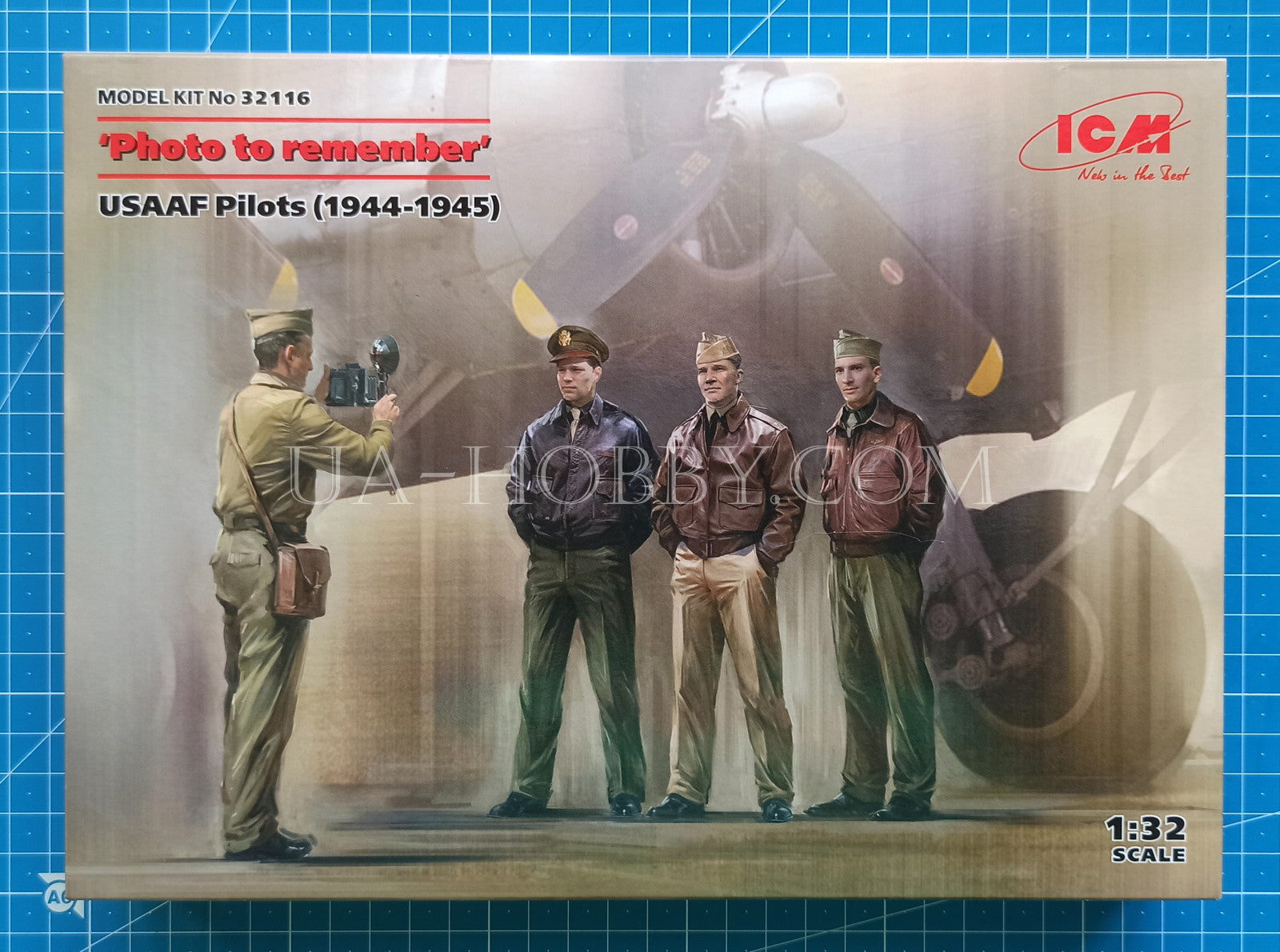 1/32 ”Photo to remember” USAAF Pilots (1944-1945). ICM 32116