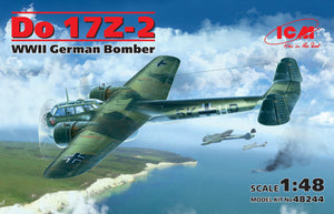 1/48 Do 17Z-2, WWII German Bomber. ICM 48244
