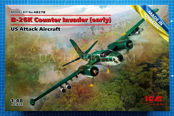 1/48 B-26K Counter Invader (early). ICM 48278