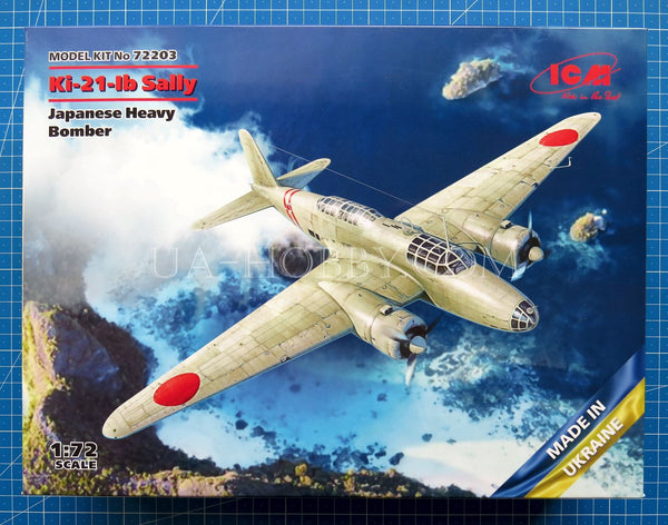 1/72 Mitsubishi Ki-21-Ib 'Sally'. ICM 72203
