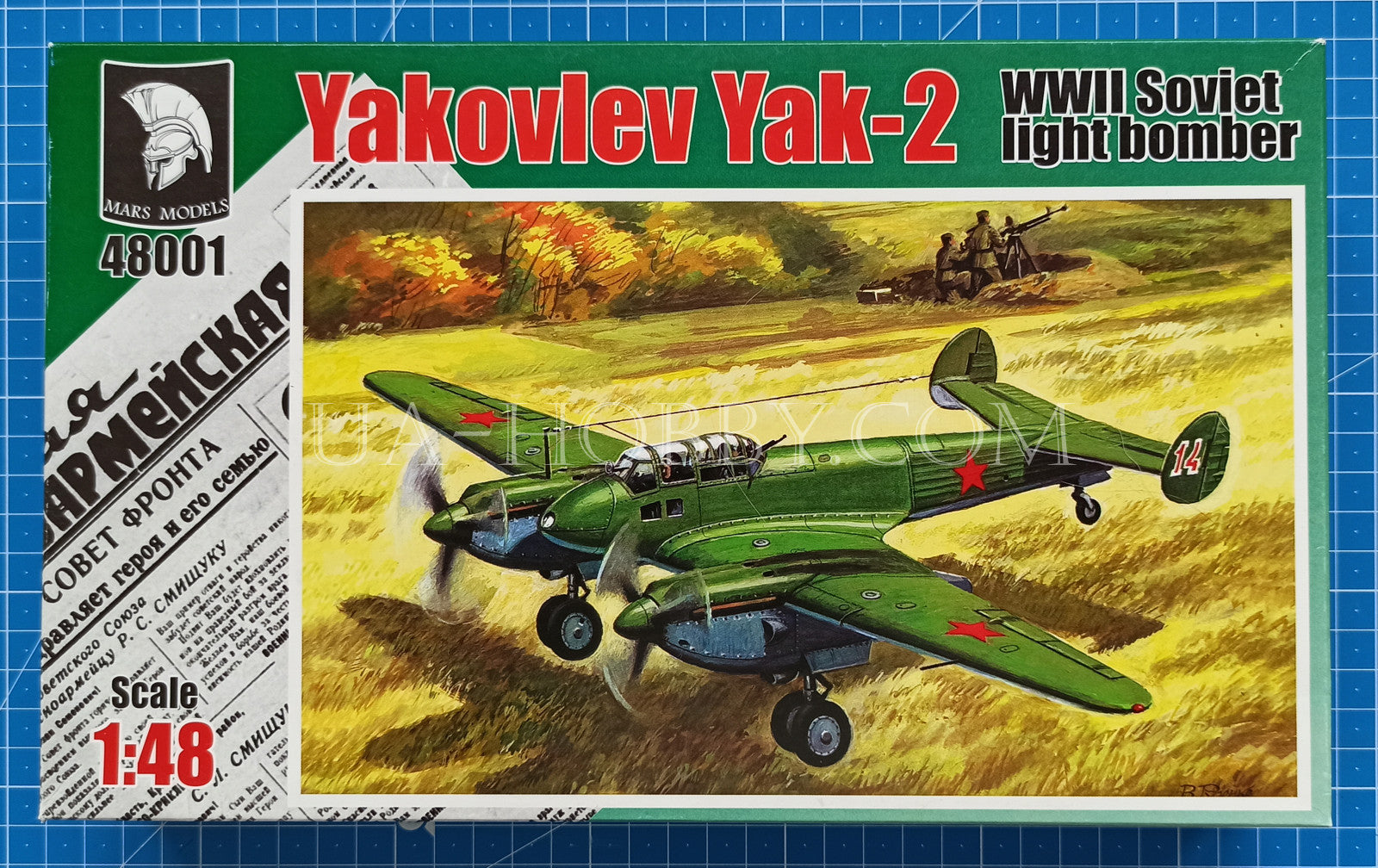 1/48 Yakovlev Yak-2. Mars Models 48001