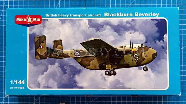 1/144 British heavy transport aircraft Blackburn Beverley. MikroMir 144-008