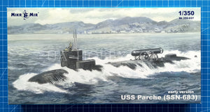 1/350 USS Parche SSN-683 (early version). MikroMir 350-037