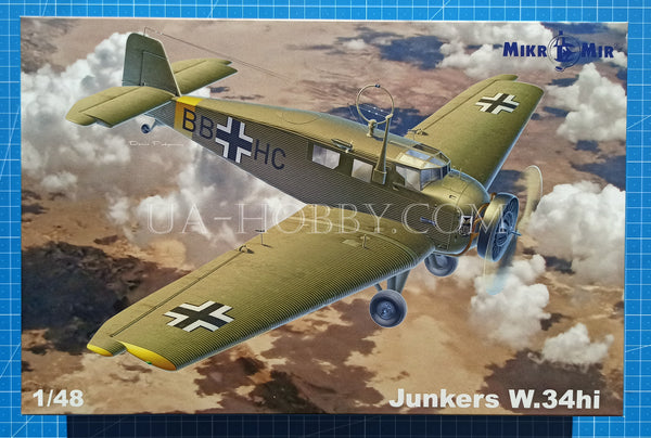 1/48 Junkers W.34hi. MikroMir 48-019