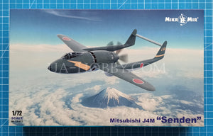 1/72 Mitsubishi J4M Senden. MikroMir 72-023