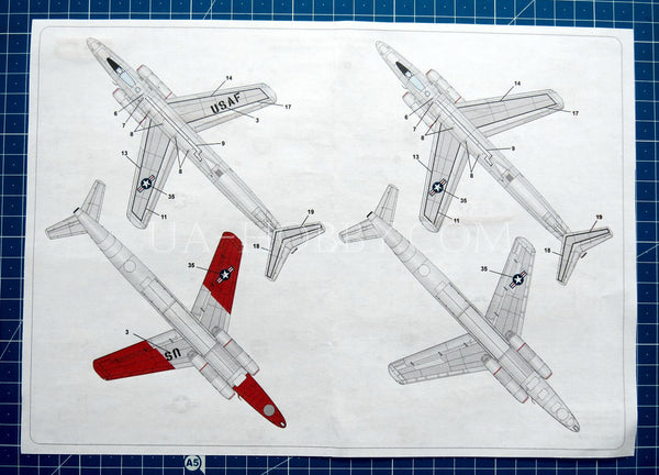 1/72 Martin XB-51. MikroMir 72-025