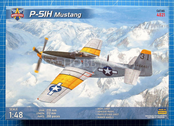 1/48 P-51H Mustang. ModelSvit 4821
