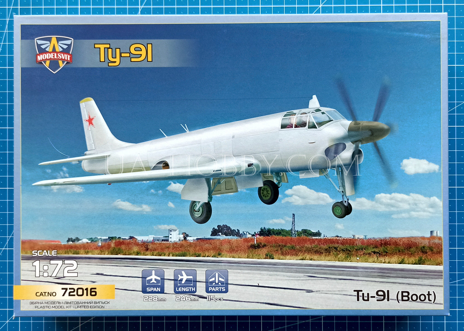 1/72 Tu-91 (Boot). ModelSvit 72016