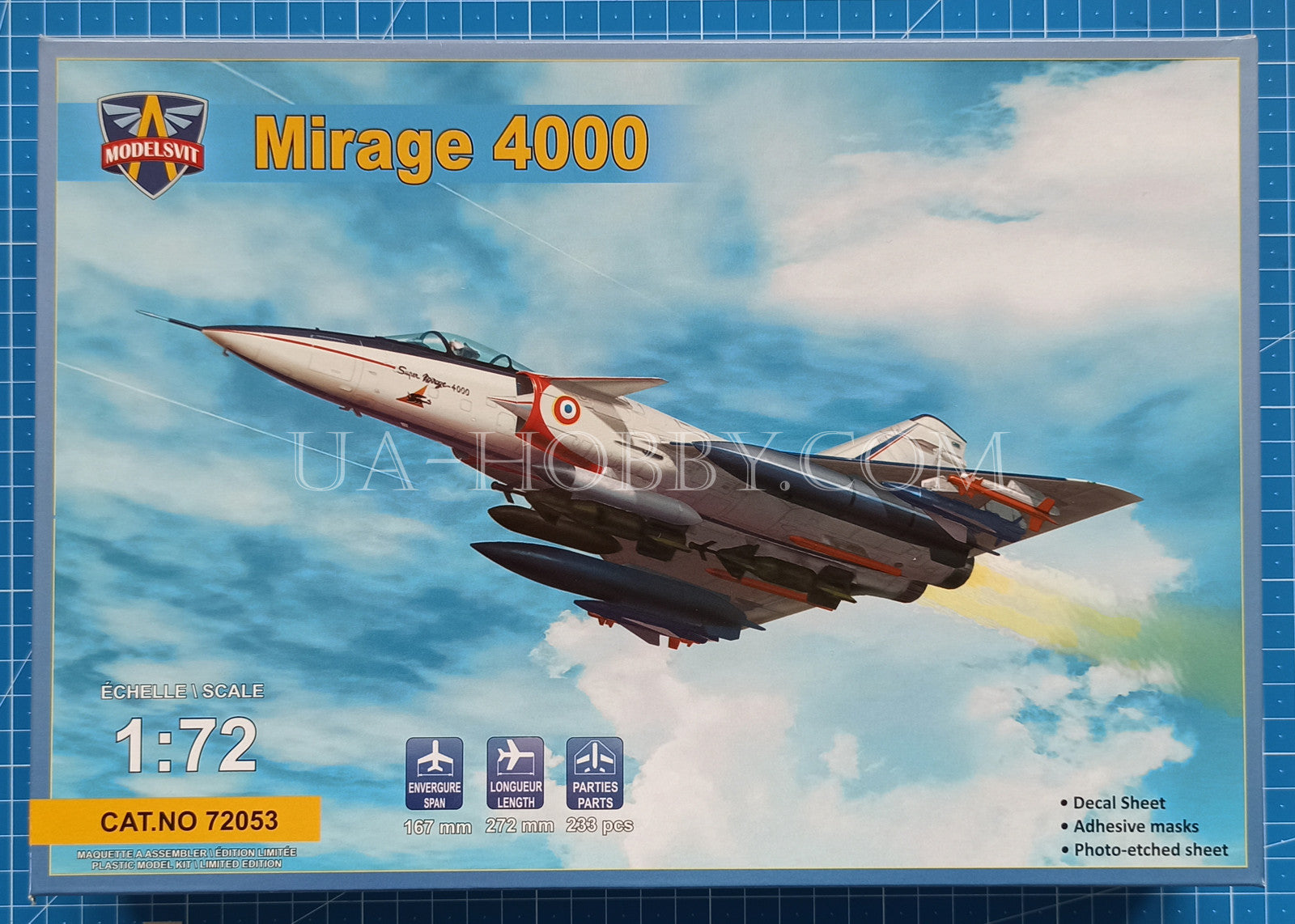 1/72 Mirage 4000. ModelSvit 72053