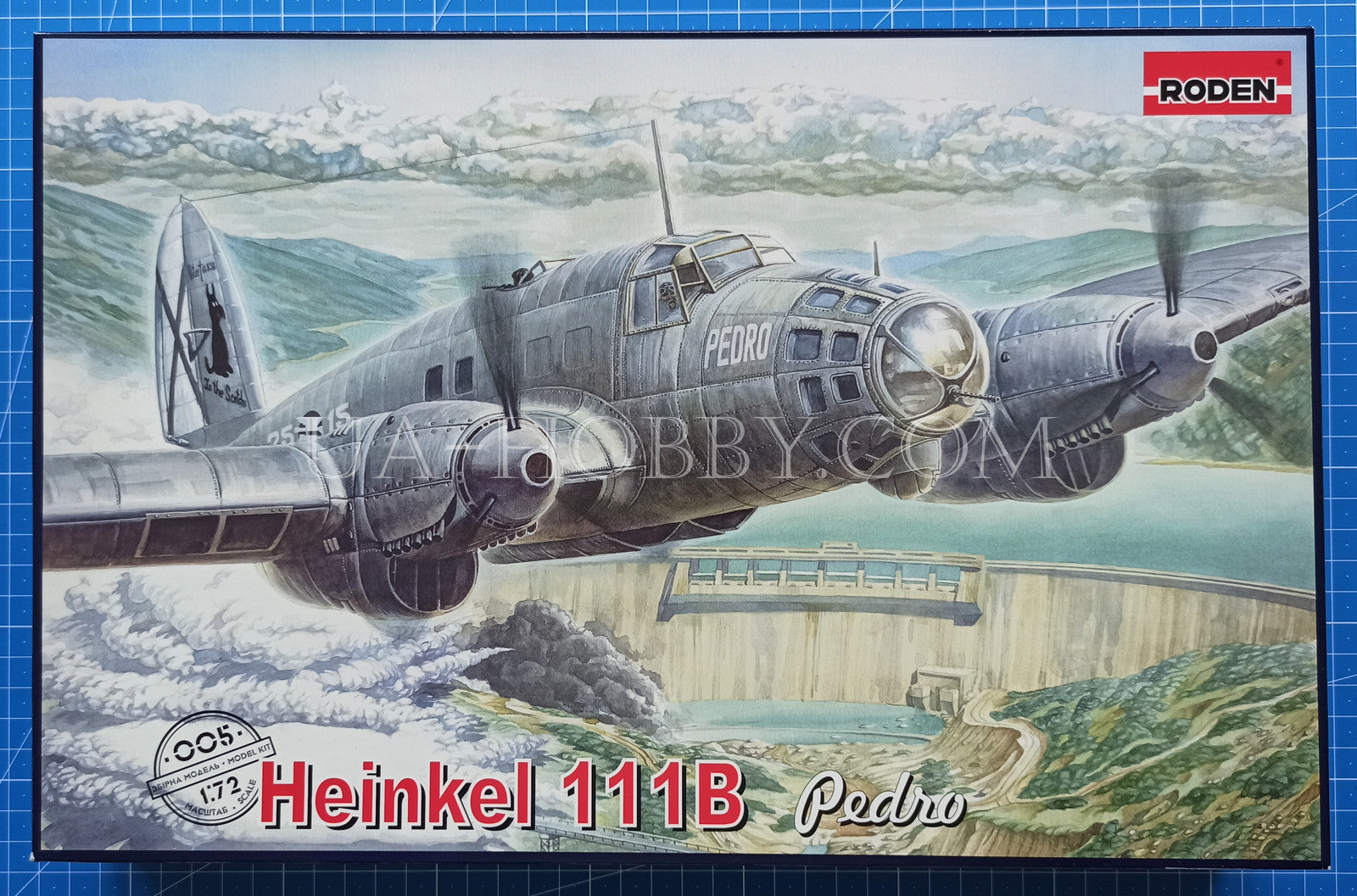 1/72 Heinkel 111B Pedro. Roden 005