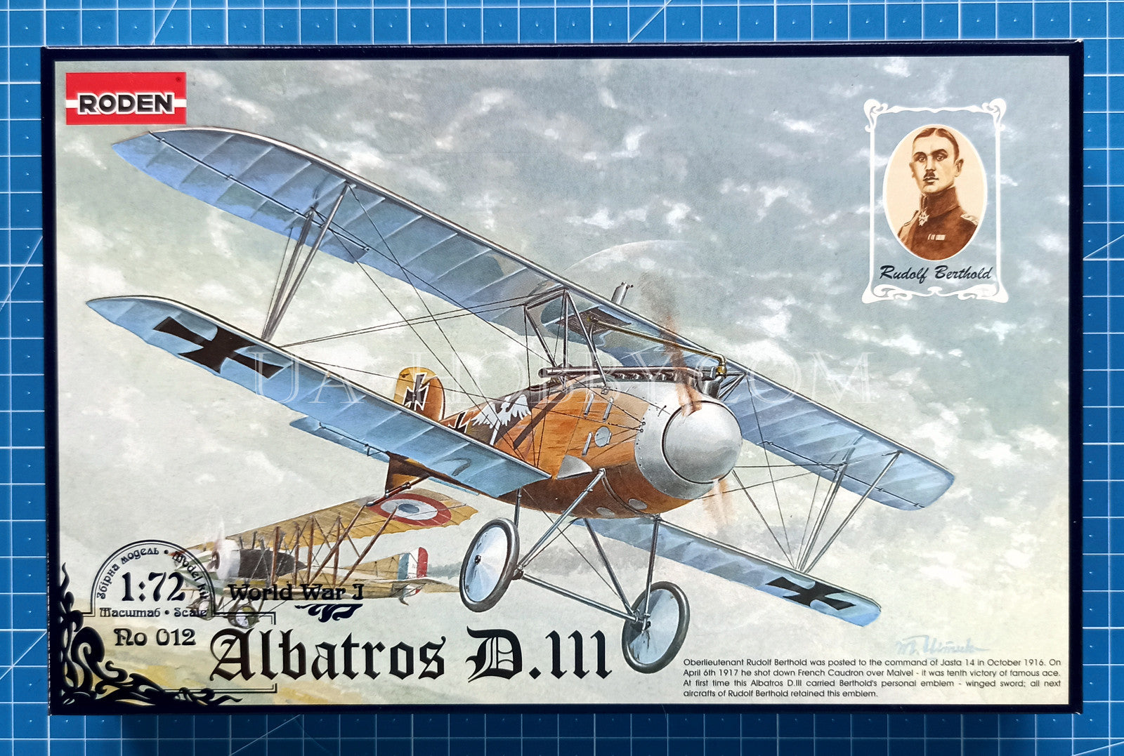 1/72 Albatros D.III. Roden 012