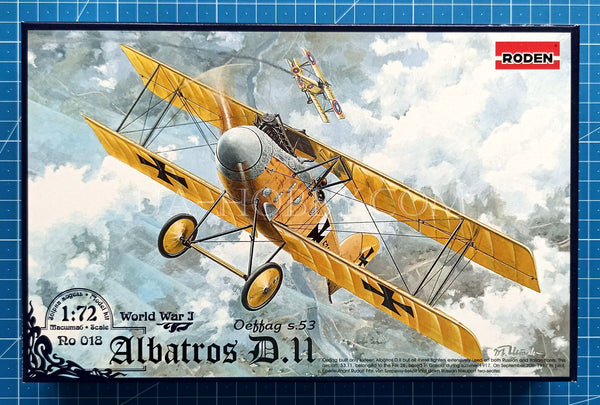 1/72 Albatros D.II Oeffag s.53. Roden 018