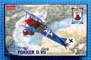 1/72 Fokker D.VII Early. Roden 025