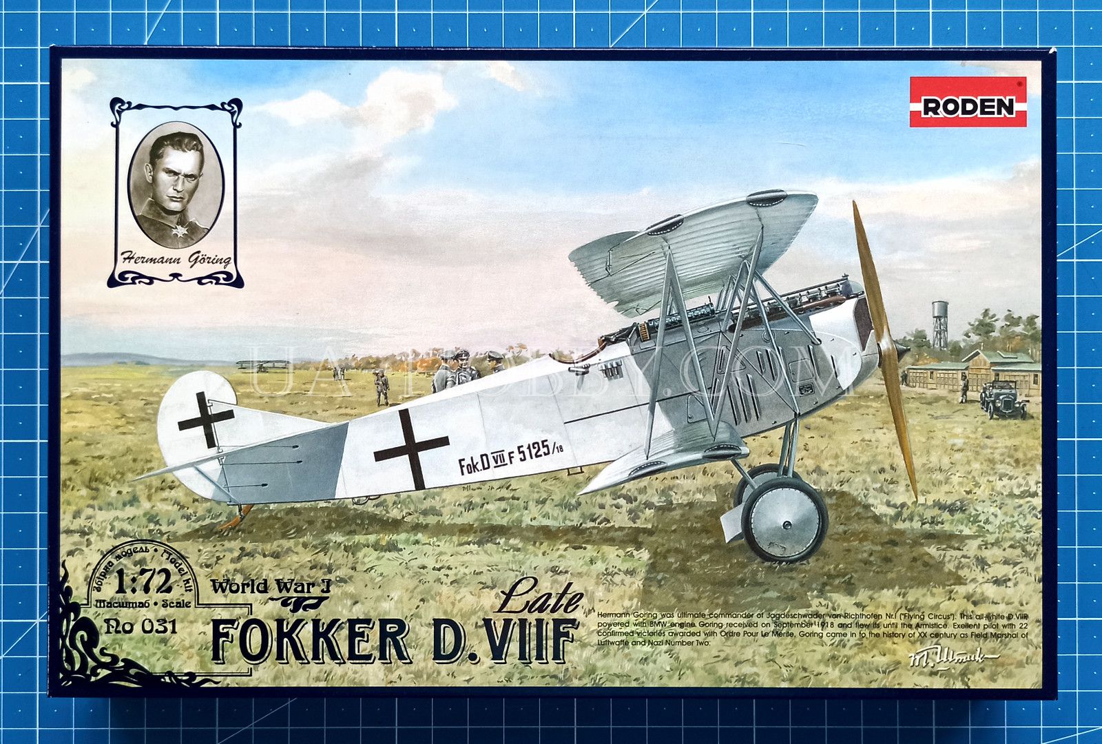 1/72 Fokker D.VIIF Late. Roden 031