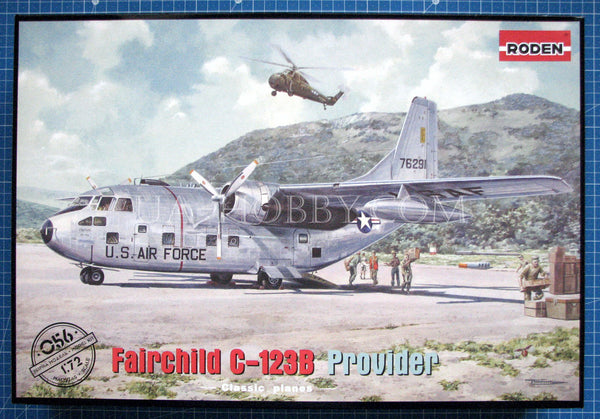 1/72 Fairchild C-123B Provider. Roden 056