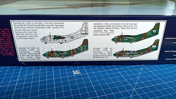 1/72 Fairchild C-123K / UC-123K. Roden 057