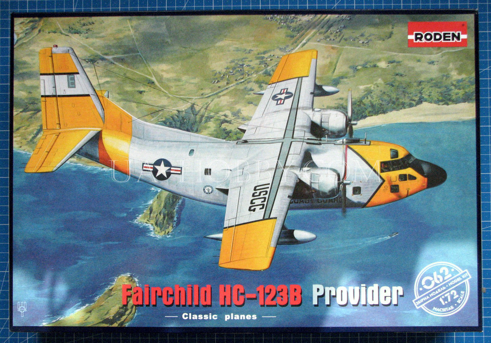 1/72 Fairchild HC-123B Provider. Roden 062