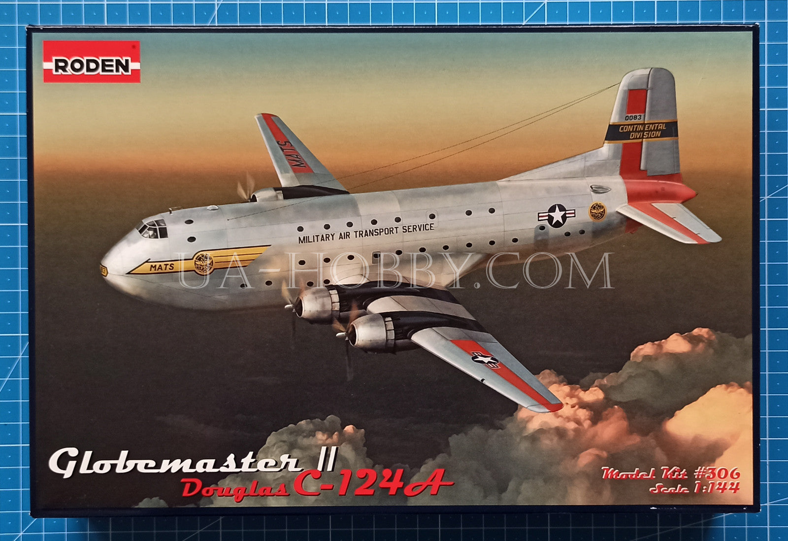 1/144 Douglas C-124A Globemaster II. Roden 306