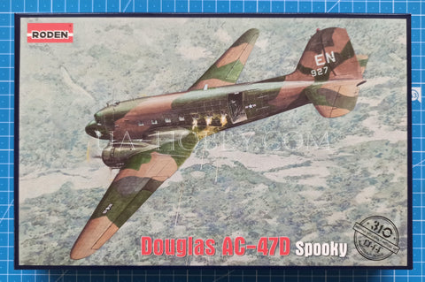 1/144 Douglas AC-47D Spooky. Roden 310