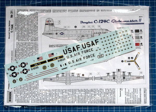 1/144 Douglas C-124C Globemaster II. Roden 311