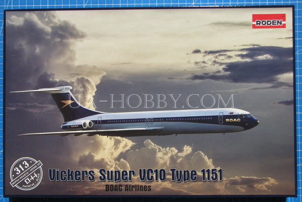 1/144 Vickers Super VC10 Type 1151. Roden 313