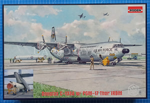 1/144 Douglas C-133A w / PGM-17 Thor IRBM. Roden 336