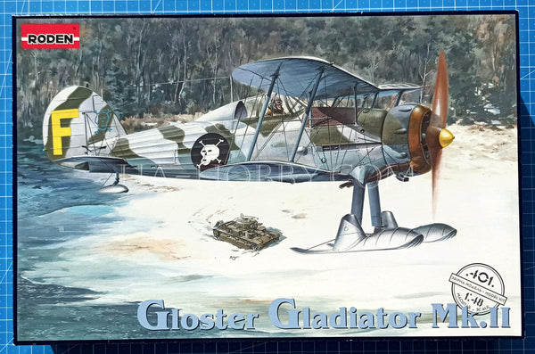 1/48 Gloster Gladiator Mk.lI. Roden 401