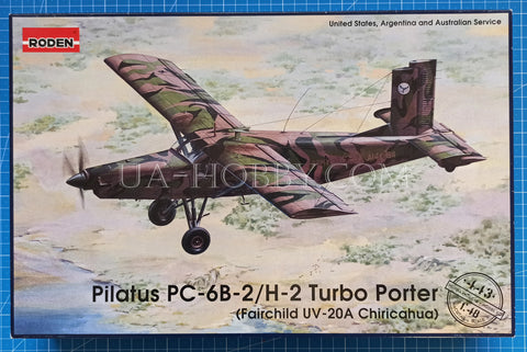 1/48 Pilatus PC-6B-2/H-2 Turbo Porter. Roden 443