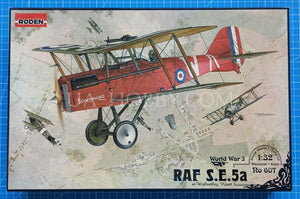 1/32 RAF S.E.5a w/Wolseley Viper. Roden 607