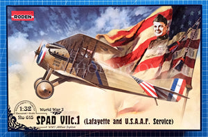 1/32 Spad VIIc.1 (Lafayette and U.S.A.A.F. Service). Roden 615