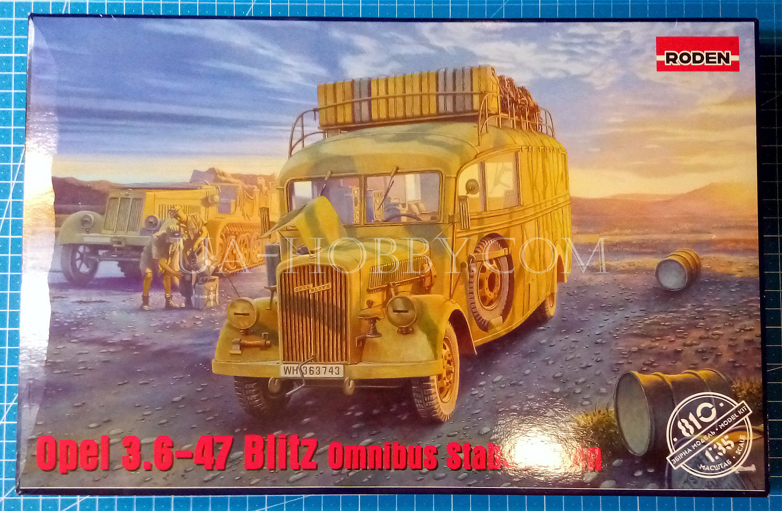 1/35 Opel 3.6-47 Omnibus Staffwagen. Roden 810