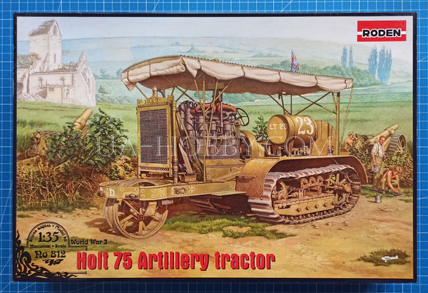 1/35 Holt 75 Artillery Tractor. Roden 812