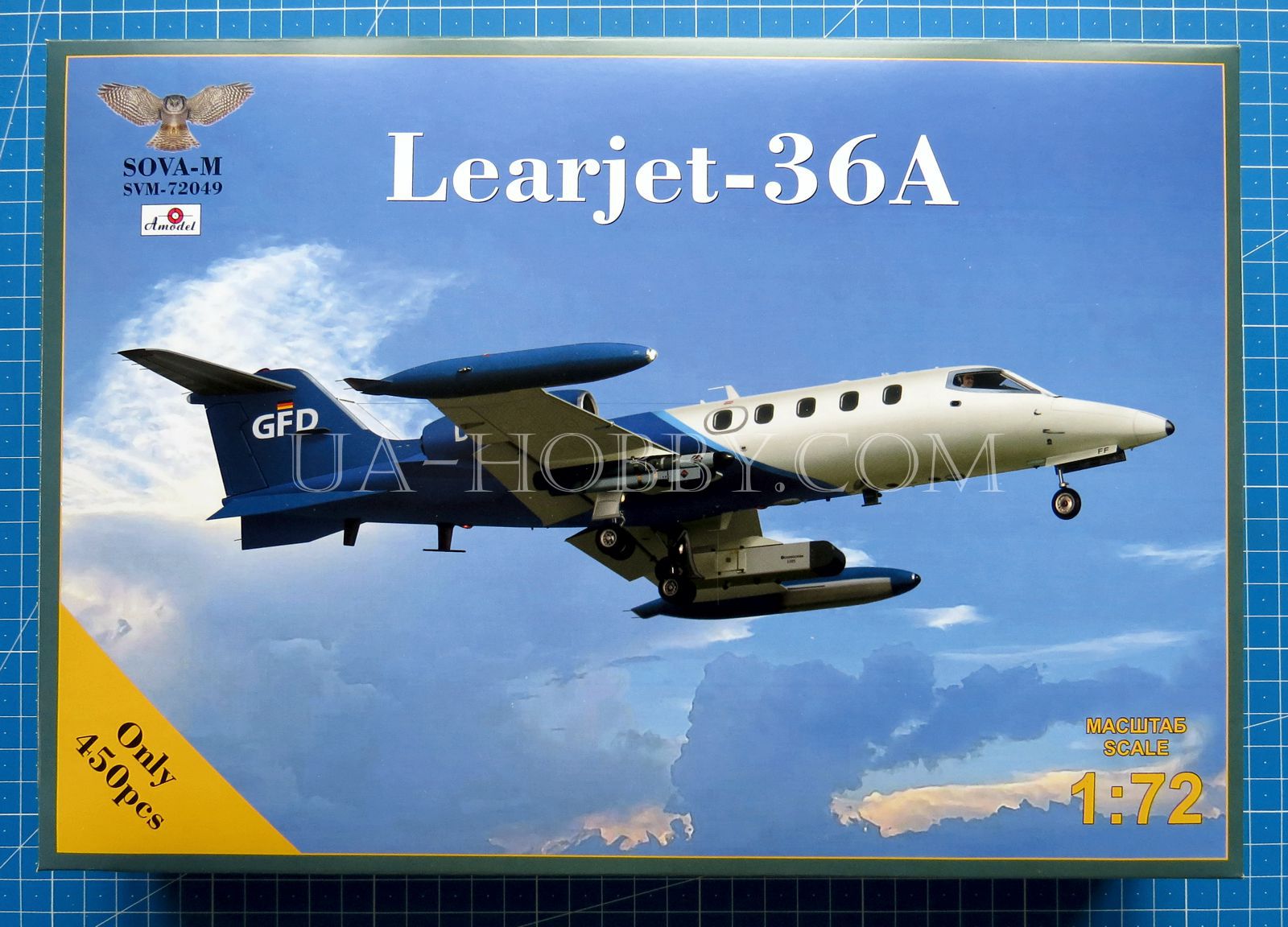 1/72 Learjet 36A GFD. SOVA-M SVM-72049 – UA-hobby