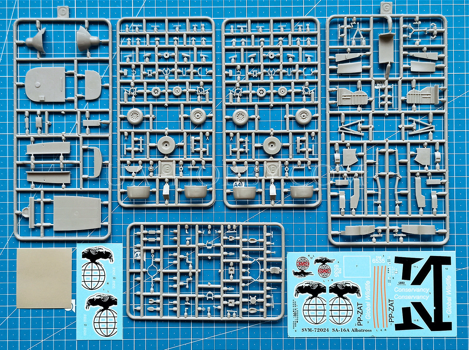 1/72 SA-16A Albatross. SOVA-M SVM-72024 – UA-hobby
