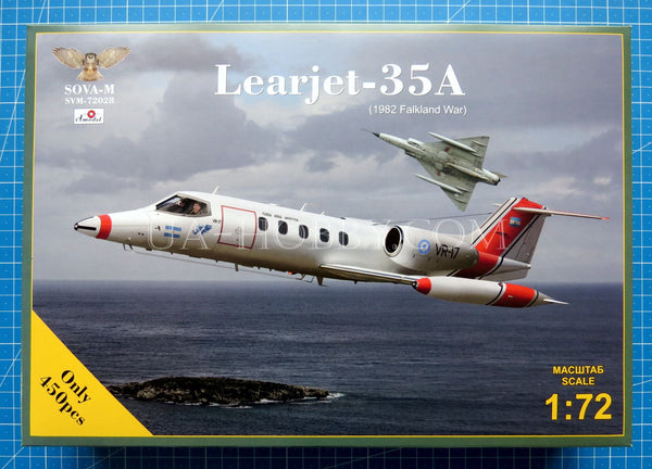 1/72 Learjet-35A (1982 Falland War). SOVA-M SVM-72028