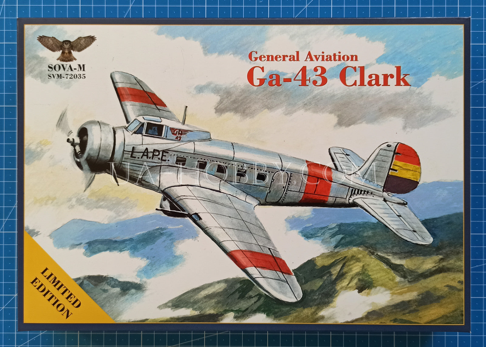 1/72 General Aviation Ga-43 Clark. SOVA-M SVM-72035