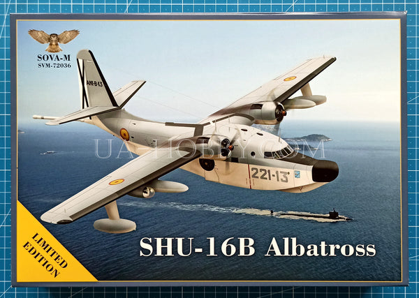 1/72 SHU-16B Albatross Spain & Chile. SOVA-M SVM-72036